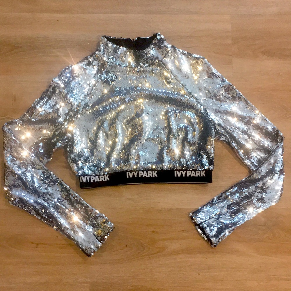 Ivy park sequin crop top